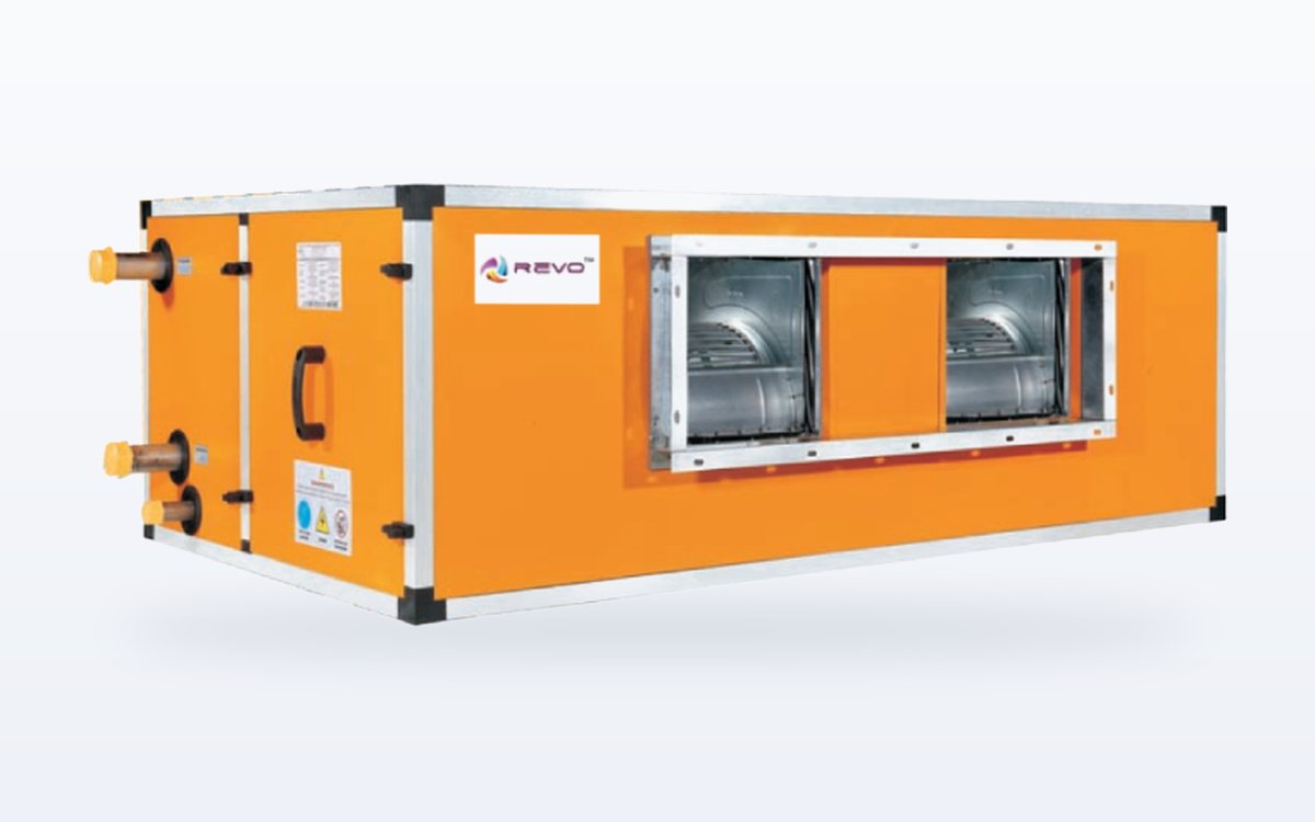 Ravi Aircon double-skin ceiling suspended air handling unit with double blowers