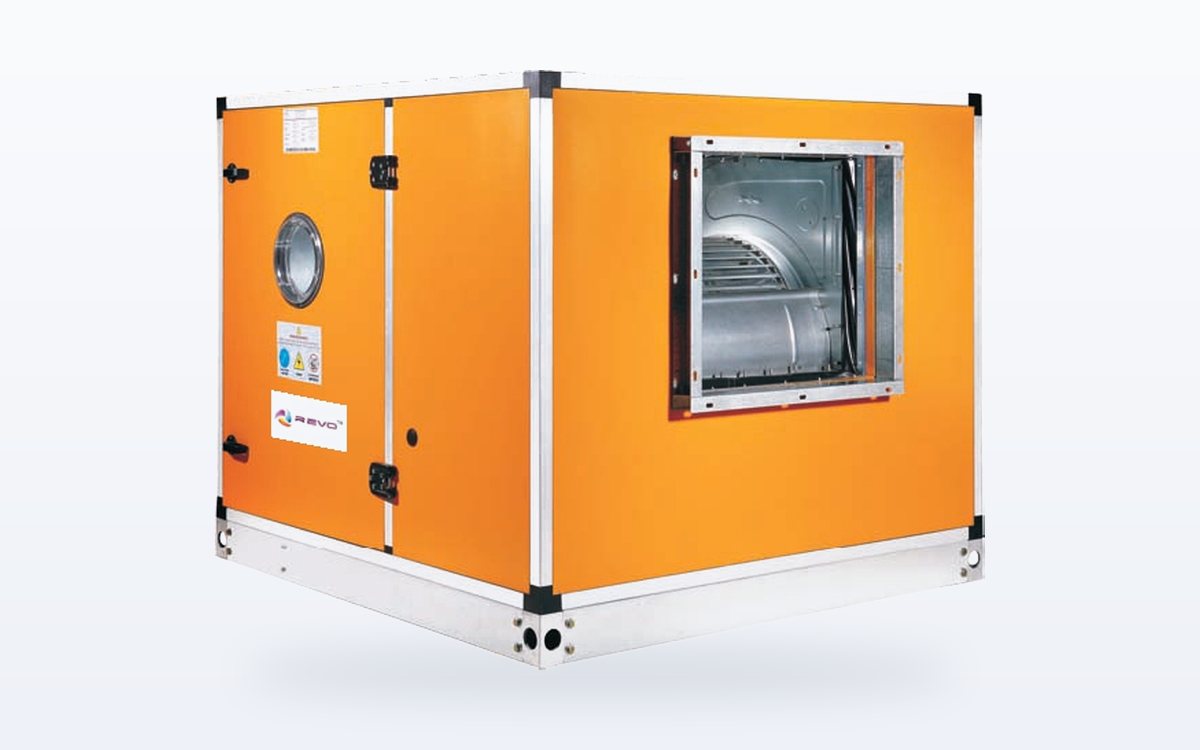Ravi Aircon single or double-skin exhaust air unit