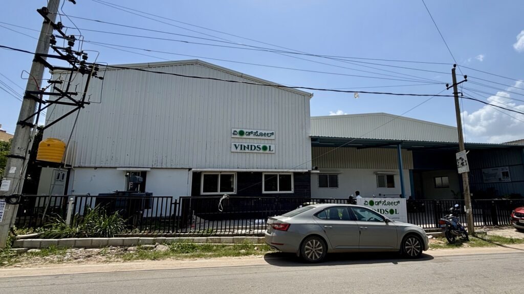 Vindsol heat pump factory in Bangalore