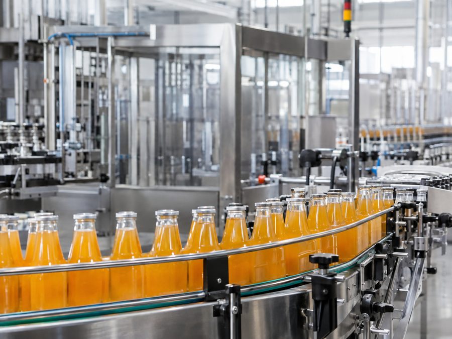 Beverage bottling production line